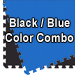 Black/Blue